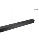 Pendant lamps over the island - MOOSEE pendant lamp LINER black (MSE1501100312) - product 6