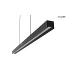 Pendant lamps over the island - MOOSEE pendant lamp LINER black (MSE1501100312) - product 7