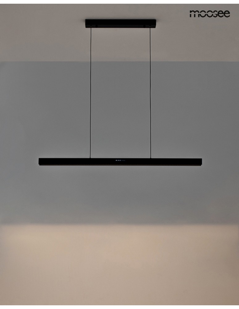 Pendant lamps over the island - MOOSEE pendant lamp LINER black (MSE1501100312) - product kolory-swiatla.pl 9