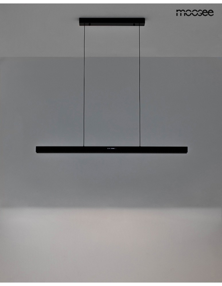 Pendant lamps over the island - MOOSEE pendant lamp LINER black (MSE1501100312) - product kolory-swiatla.pl 10
