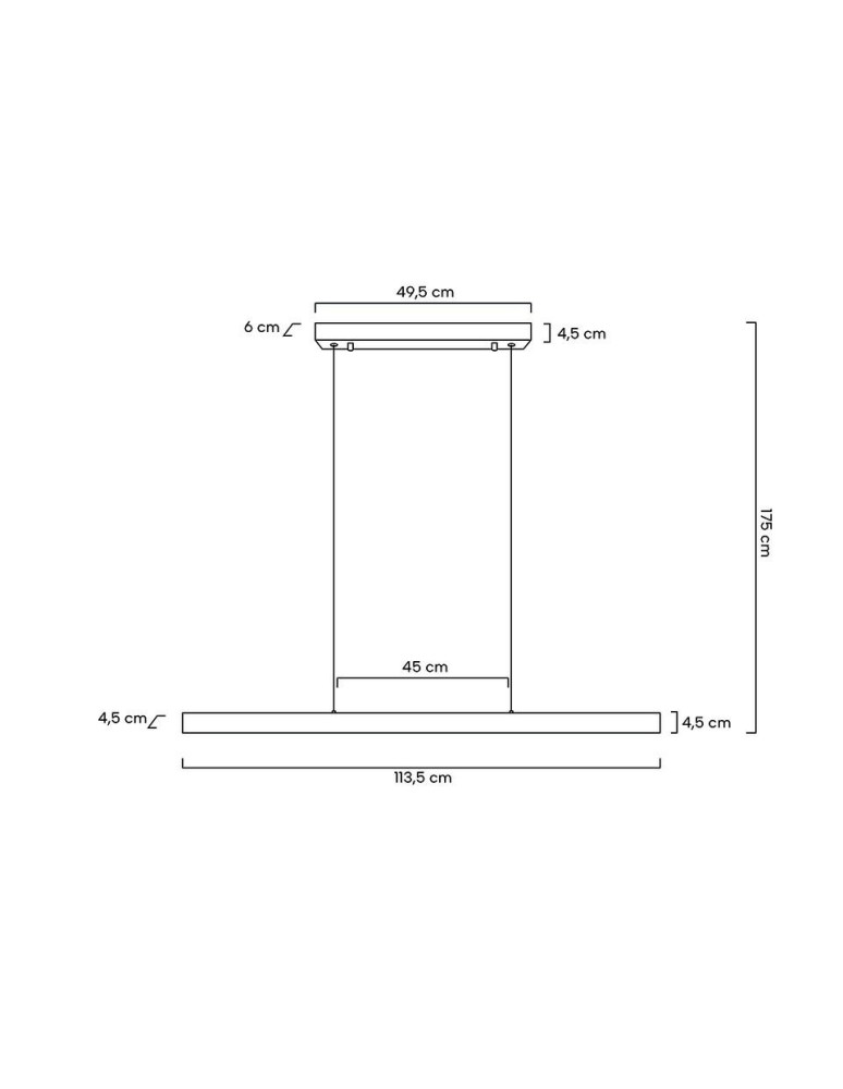 Pendant lamps over the island - MOOSEE pendant lamp LINER black (MSE1501100312) - product kolory-swiatla.pl 13
