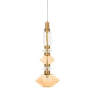 Designer pendant lamps - MOOSEE VASO gold pendant lamp (MSE1501100212) - product 1