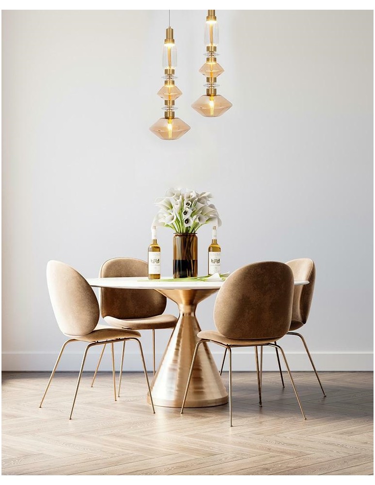 Designer pendant lamps - MOOSEE VASO gold pendant lamp (MSE1501100212) - product kolory-swiatla.pl 6