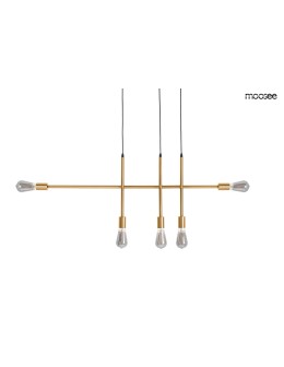 MOOSEE lampa wisząca RIVA 5 złota (MSE010100396)