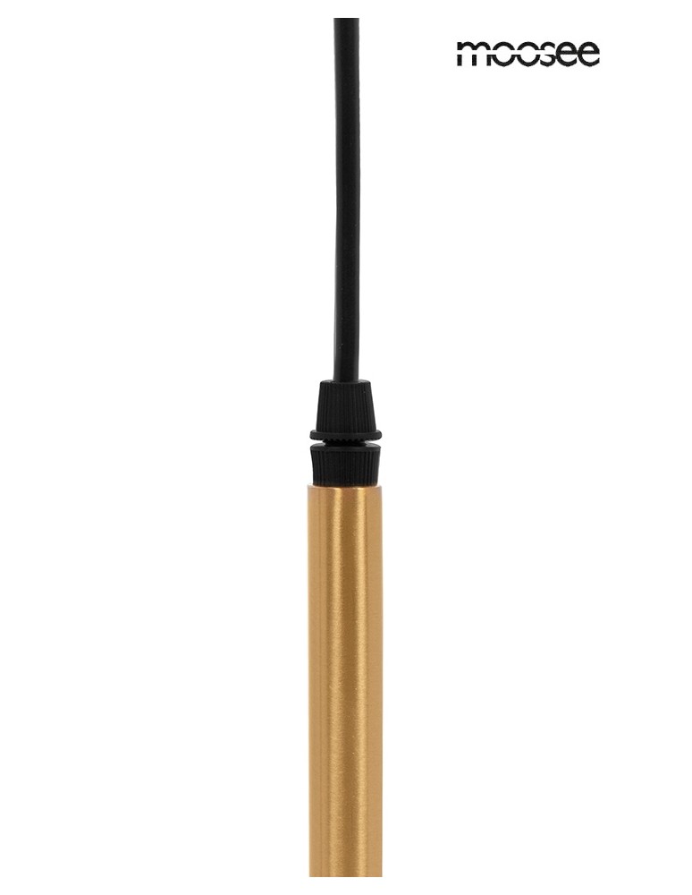Pendant lamps bulbs - MOOSEE RIVA 5 gold pendant lamp (MSE010100396) - product kolory-swiatla.pl 7