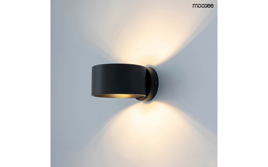 MOOSEE lampa ścienna ARRO czarna (MSE1501100130)