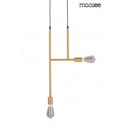 MOOSEE lampa wisząca RIVA 2 złota (MSE010100395)