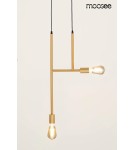 Pendant lamps bulbs - MOOSEE RIVA 2 gold pendant lamp (MSE010100395) - product 2