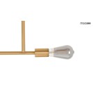 Pendant lamps bulbs - MOOSEE RIVA 2 gold pendant lamp (MSE010100395) - product 5