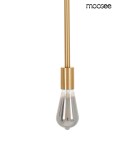 Pendant lamps bulbs - MOOSEE RIVA 2 gold pendant lamp (MSE010100395) - product 6