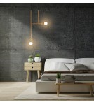 Pendant lamps bulbs - MOOSEE RIVA 2 gold pendant lamp (MSE010100395) - product 9