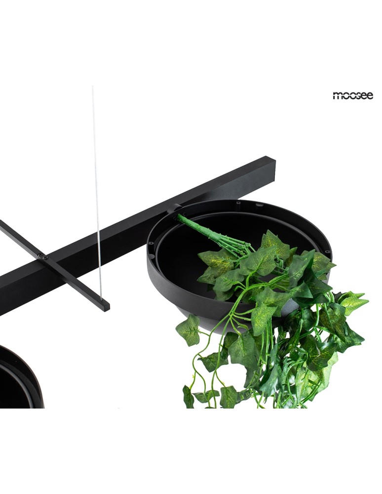 Pendant lamps over the island - MOOSEE PLANT LINE pendant lamp black (MSE1501100210) - product kolory-swiatla.pl 4