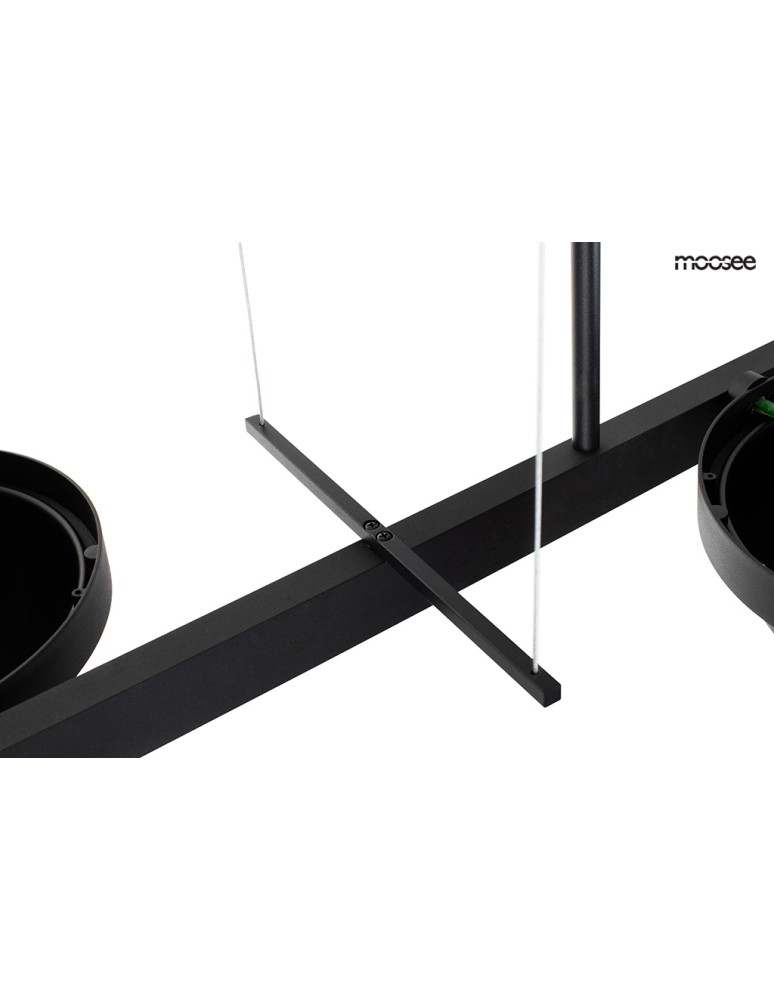 Pendant lamps over the island - MOOSEE PLANT LINE pendant lamp black (MSE1501100210) - product kolory-swiatla.pl 5