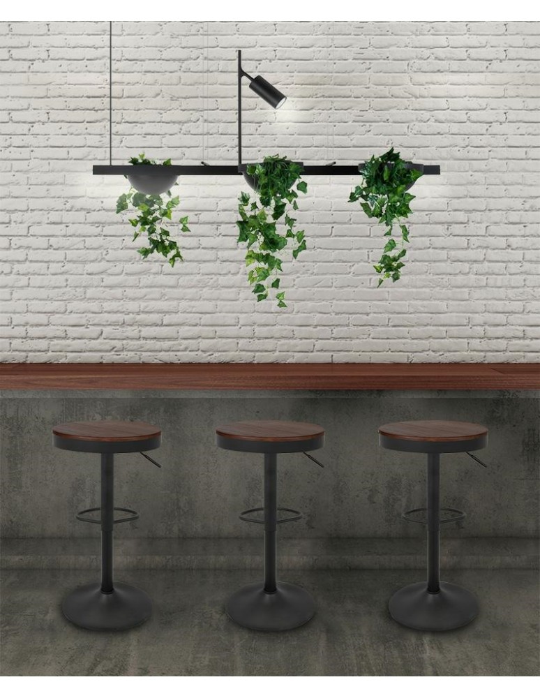 Pendant lamps over the island - MOOSEE PLANT LINE pendant lamp black (MSE1501100210) - product kolory-swiatla.pl 14