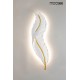 MOOSEE lampa ścienna IKAR 60 biała / złota (MSE010100386)