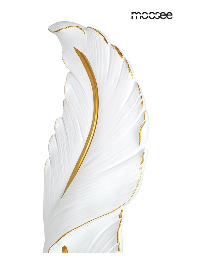 Designer wall lamps - MOOSEE wall lamp IKAR 60 white / gold (MSE010100386) - product kolory-swiatla.pl 5