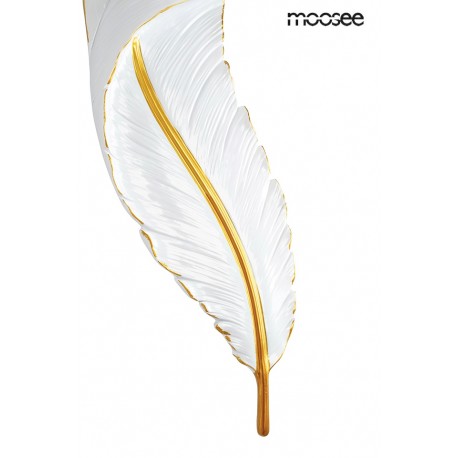 MOOSEE lampa ścienna IKAR 60 biała / złota (MSE010100386)