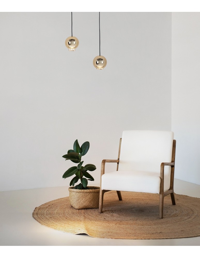 Small pendant lamps - MOOSEE OJO gold pendant lamp (MSE1501100311) - product kolory-swiatla.pl 9