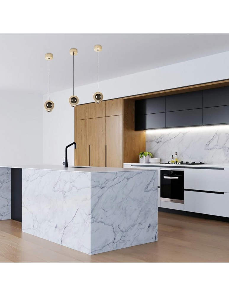 Small pendant lamps - MOOSEE OJO gold pendant lamp (MSE1501100311) - product kolory-swiatla.pl 10