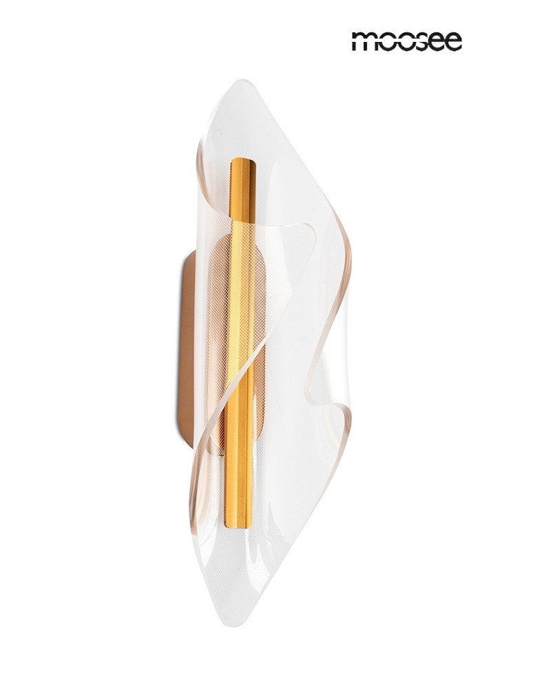 Modern wall lamps - MOOSEE FROST gold wall lamp (MSE010100375) - product kolory-swiatla.pl 7