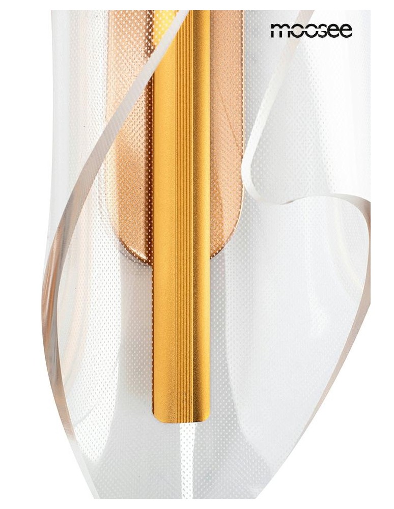 Modern wall lamps - MOOSEE FROST gold wall lamp (MSE010100375) - product kolory-swiatla.pl 9