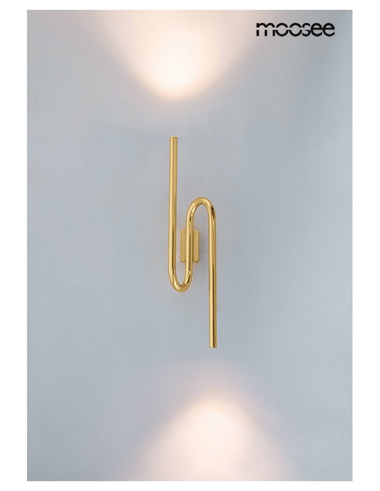 Modern wall lamps - MOOSEE MACAROON gold wall lamp (MSE010100376) - product kolory-swiatla.pl 2
