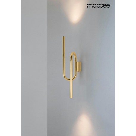 MOOSEE lampa ścienna MACAROON złota (MSE010100376)