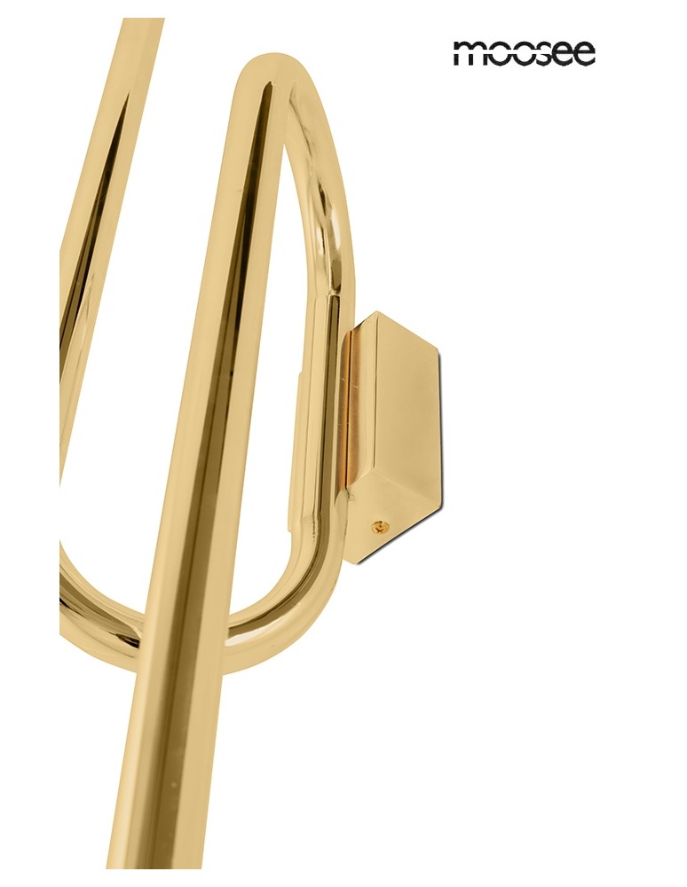 Modern wall lamps - MOOSEE MACAROON gold wall lamp (MSE010100376) - product kolory-swiatla.pl 5