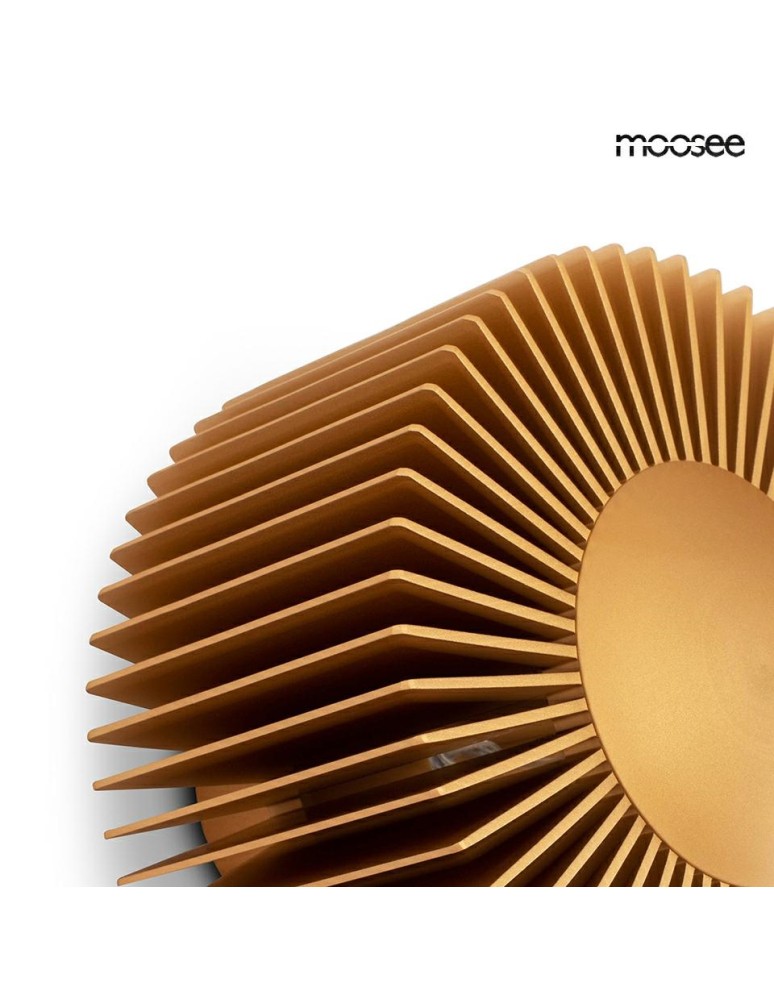 Designer wall lamps - MOOSEE SUNNY gold wall lamp (MSE1501100313) - product kolory-swiatla.pl 6