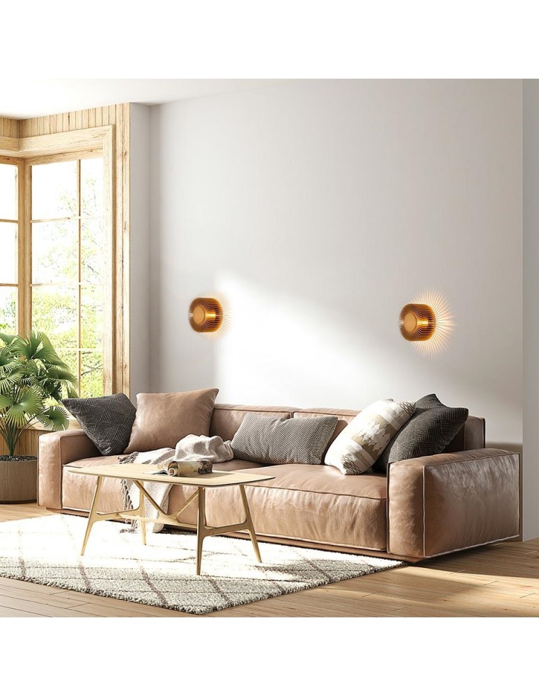 Designer wall lamps - MOOSEE SUNNY gold wall lamp (MSE1501100313) - product kolory-swiatla.pl 8