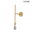MOOSEE lampa ścienna RIVA złota (MSE010100394)