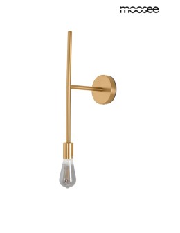 MOOSEE lampa ścienna RIVA złota (MSE010100394)
