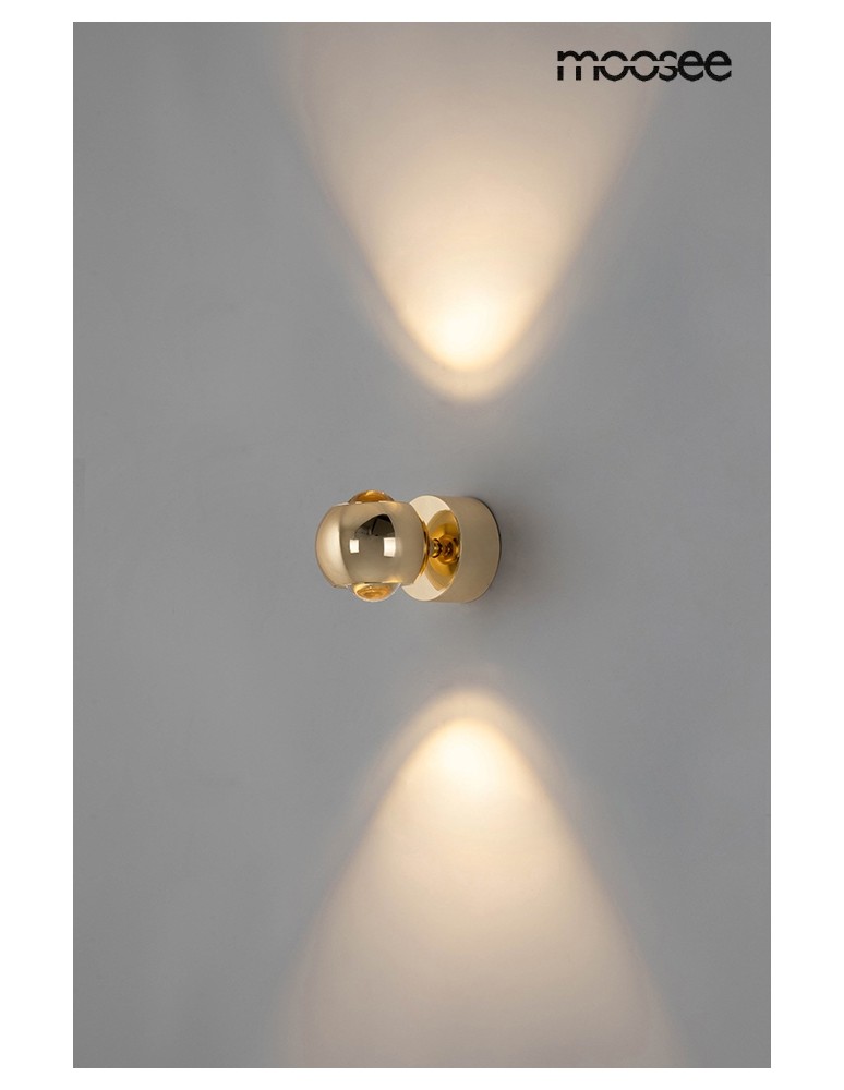 Adjustable wall lamps - MOOSEE EOS gold wall lamp (MSE1501100310) - product kolory-swiatla.pl 2
