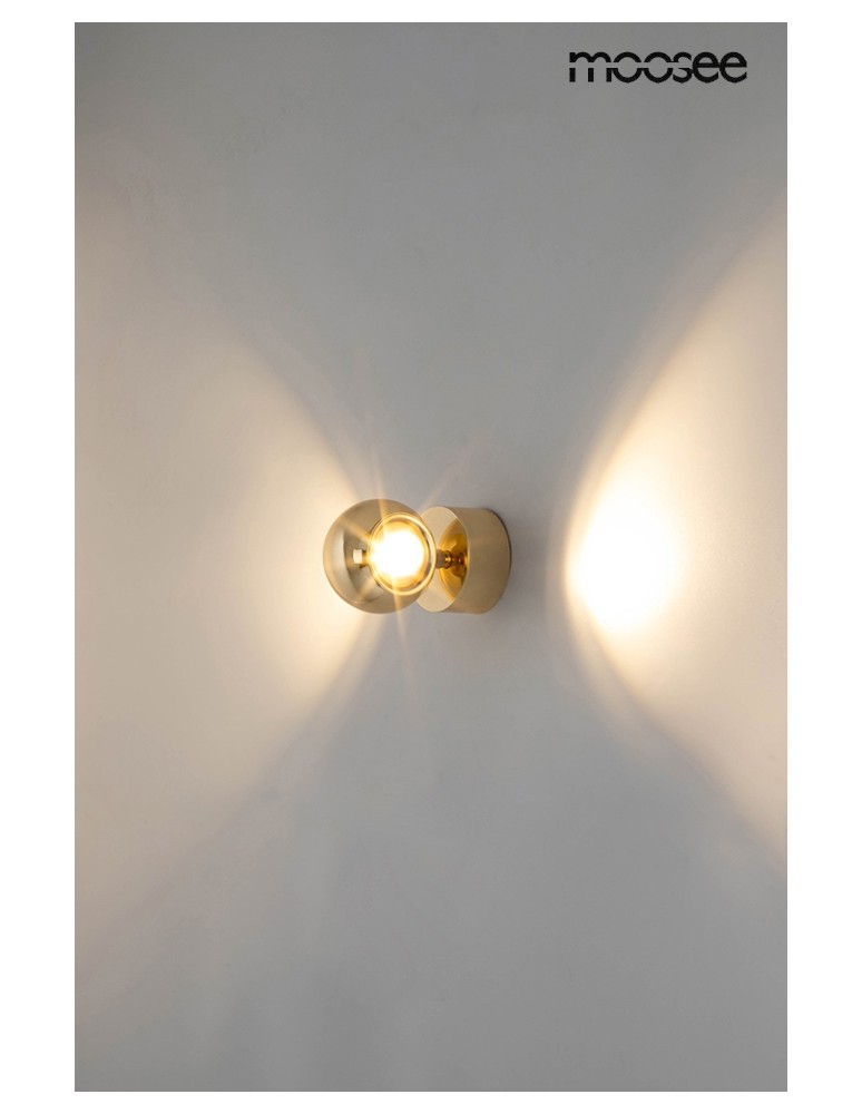 Adjustable wall lamps - MOOSEE EOS gold wall lamp (MSE1501100310) - product kolory-swiatla.pl 4