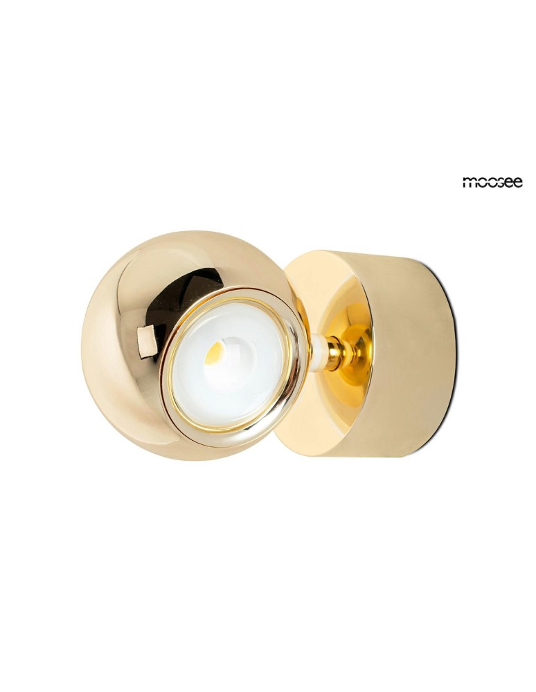 Adjustable wall lamps - MOOSEE EOS gold wall lamp (MSE1501100310) - product kolory-swiatla.pl 7