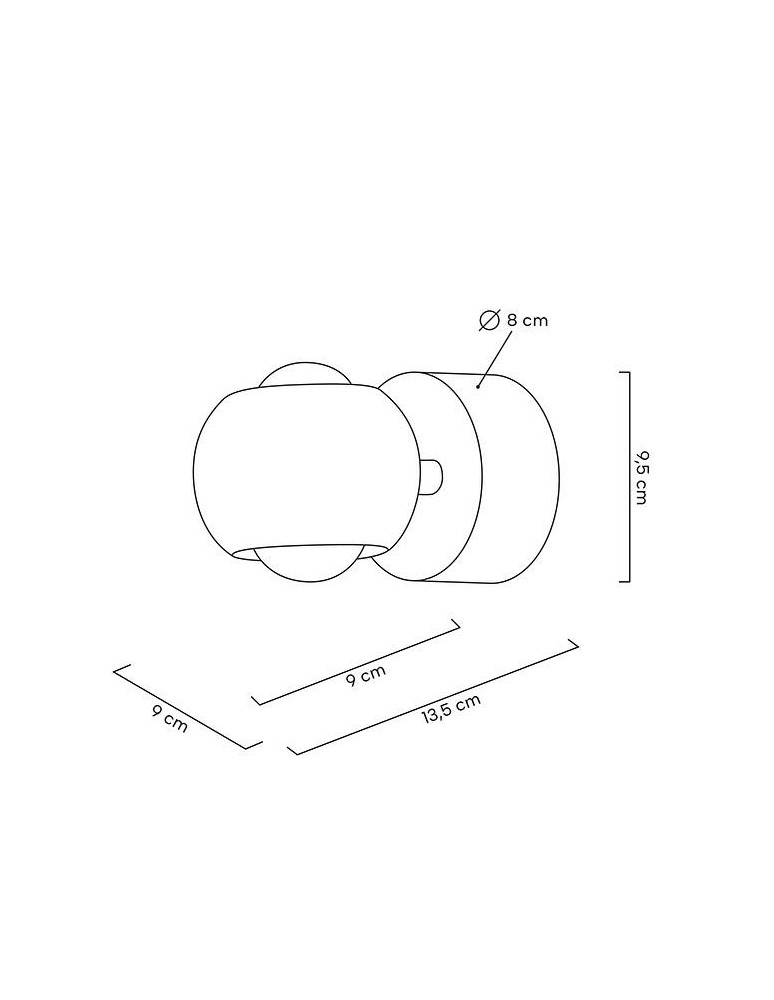 Adjustable wall lamps - MOOSEE EOS gold wall lamp (MSE1501100310) - product kolory-swiatla.pl 9