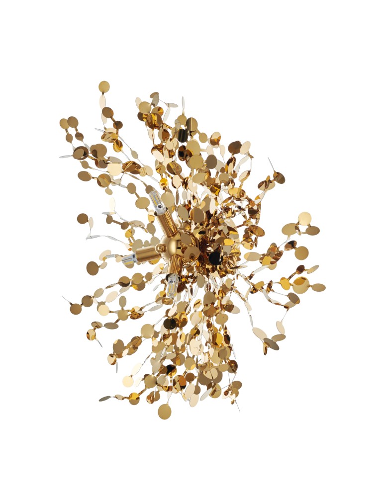 Designer wall lamps -  Step Into Design MONETTI gold 40 cm wall lamp ST-1676-W gold - product kolory-swiatla.pl 1
