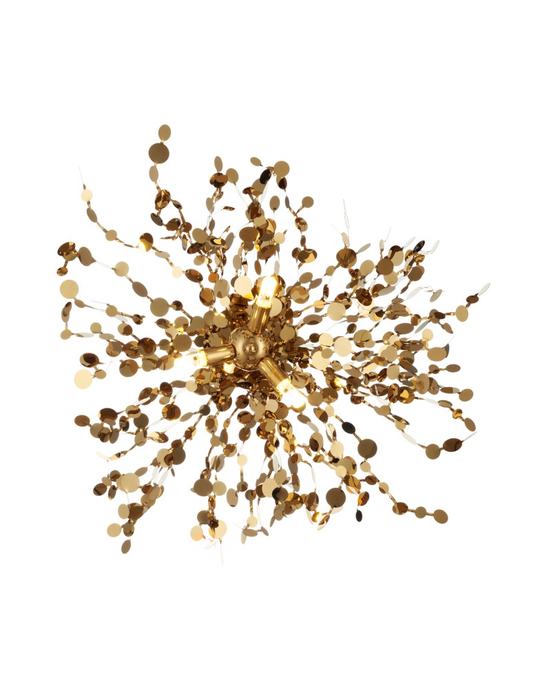 Designer wall lamps -  Step Into Design MONETTI gold 40 cm wall lamp ST-1676-W gold - product kolory-swiatla.pl 2