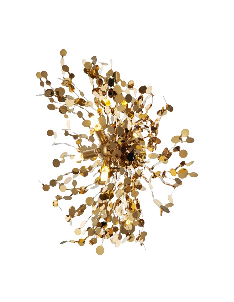 Designer wall lamps -  Step Into Design MONETTI gold 40 cm wall lamp ST-1676-W gold - product kolory-swiatla.pl 3