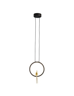 Step Into Design Lampa wisząca AMICI led czarno złota 27 cm ST-D7774 black - produkt 2