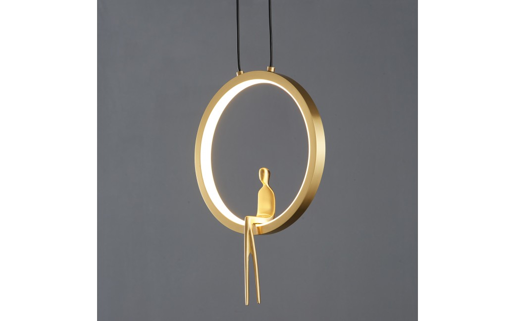 Step Into Design Lampa wisząca AMICI led złota 27 cm ST-D7774 gold