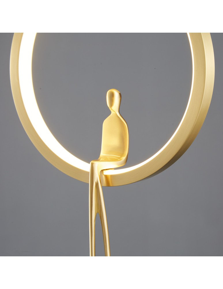 Designer pendant lamps -  Step Into Design AMICI led pendant lamp gold 27 cm ST-D7774 gold - product kolory-swiatla.pl 8