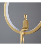 Designer pendant lamps -  Step Into Design AMICI led pendant lamp gold 27 cm ST-D7774 gold - product 9