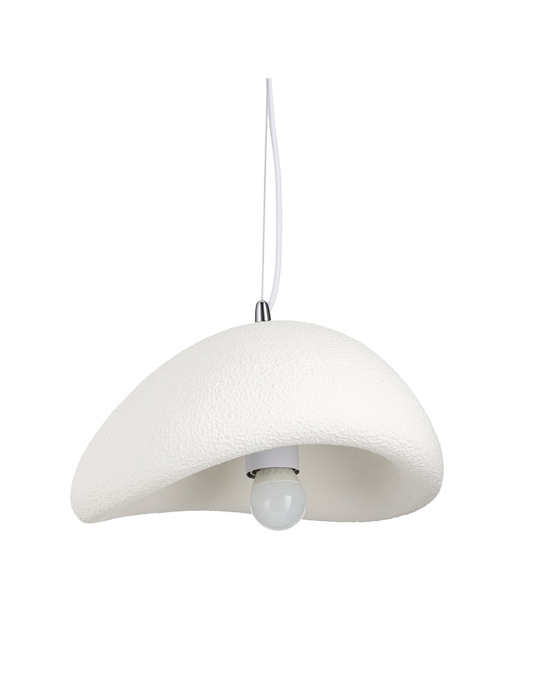 Single pendant lamps -  Step Into Design STONE pendant lamp white 30 cm DN426-300 - product kolory-swiatla.pl 8