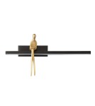 Designer wall lamps -  Step Into Design AMICI wall lamp black 31 cm ST-B3578 black - product 1