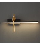 Designer wall lamps -  Step Into Design AMICI wall lamp black 31 cm ST-B3578 black - product 2