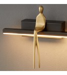 Designer wall lamps -  Step Into Design AMICI wall lamp black 31 cm ST-B3578 black - product 3