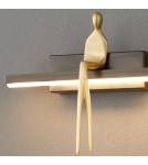 Designer wall lamps -  Step Into Design AMICI wall lamp black 31 cm ST-B3578 black - product 4