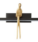 Designer wall lamps -  Step Into Design AMICI wall lamp black 31 cm ST-B3578 black - product 5