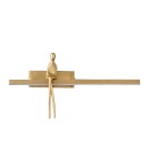 Designer wall lamps -  Step Into Design AMICI wall lamp gold 31 cm ST-B3578 gold - product 1